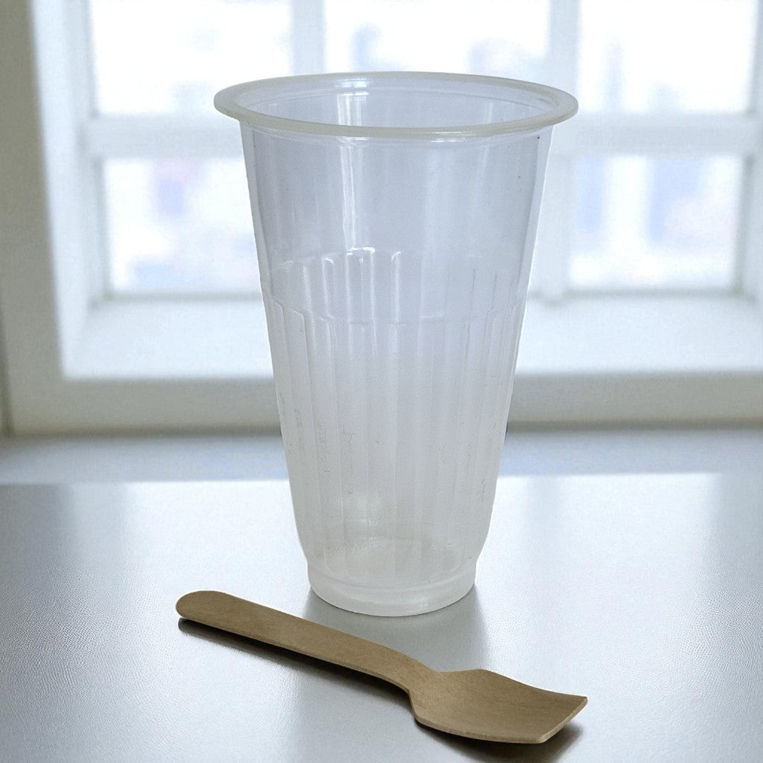 8oz Clear Knickerbocker Glory Cup Side - Propus Packaging