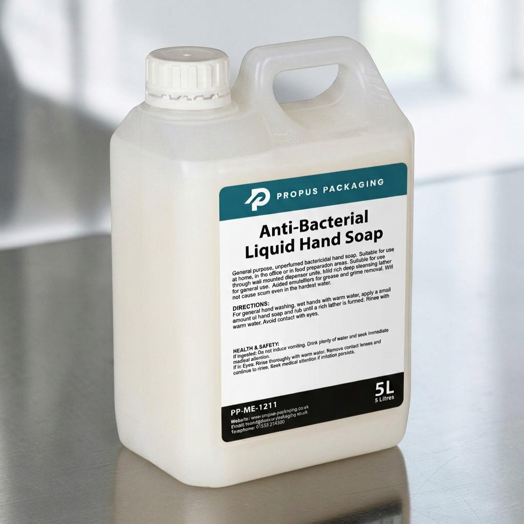 Anti-Bacterial Liquid Hand Soap 5L - Propus Packaging
