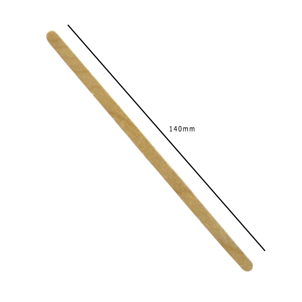Birchwood Drink Stirrers 140mm Dimensions - Propus Packaging