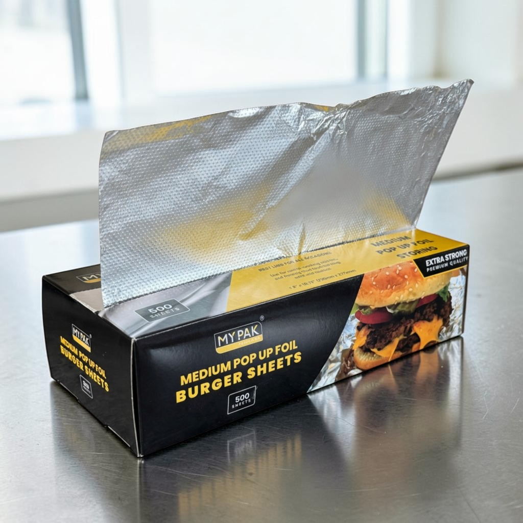 Pop-Up Pre-Cut Foil Sheets 270x300mm - Propus Packaging