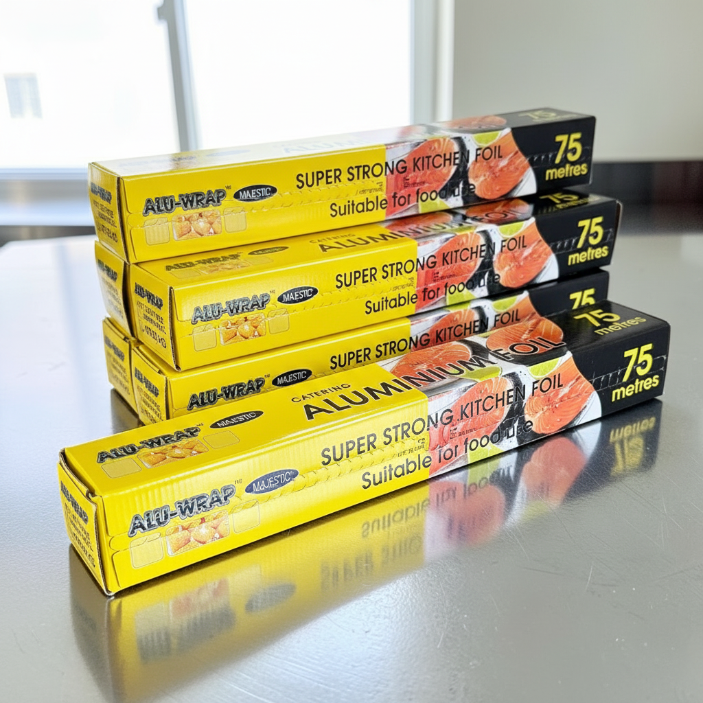 Catering Foil 450mm x 75m 12MU Pack 6 - Propus Packaging