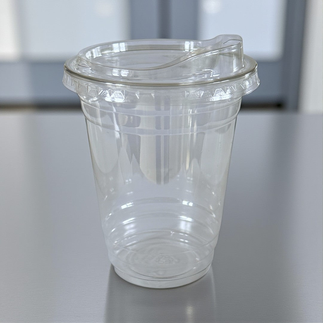 Clear 16oz Smoothie Cups With Clear Sip Lid Main - Propus Packaging