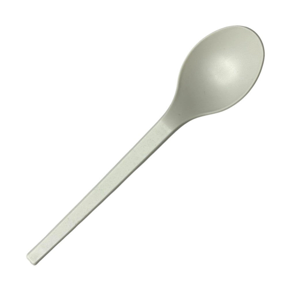 Cornstarch Takeaway Cutlery Spoon 165mm Pack 1000 - Propus Packaging