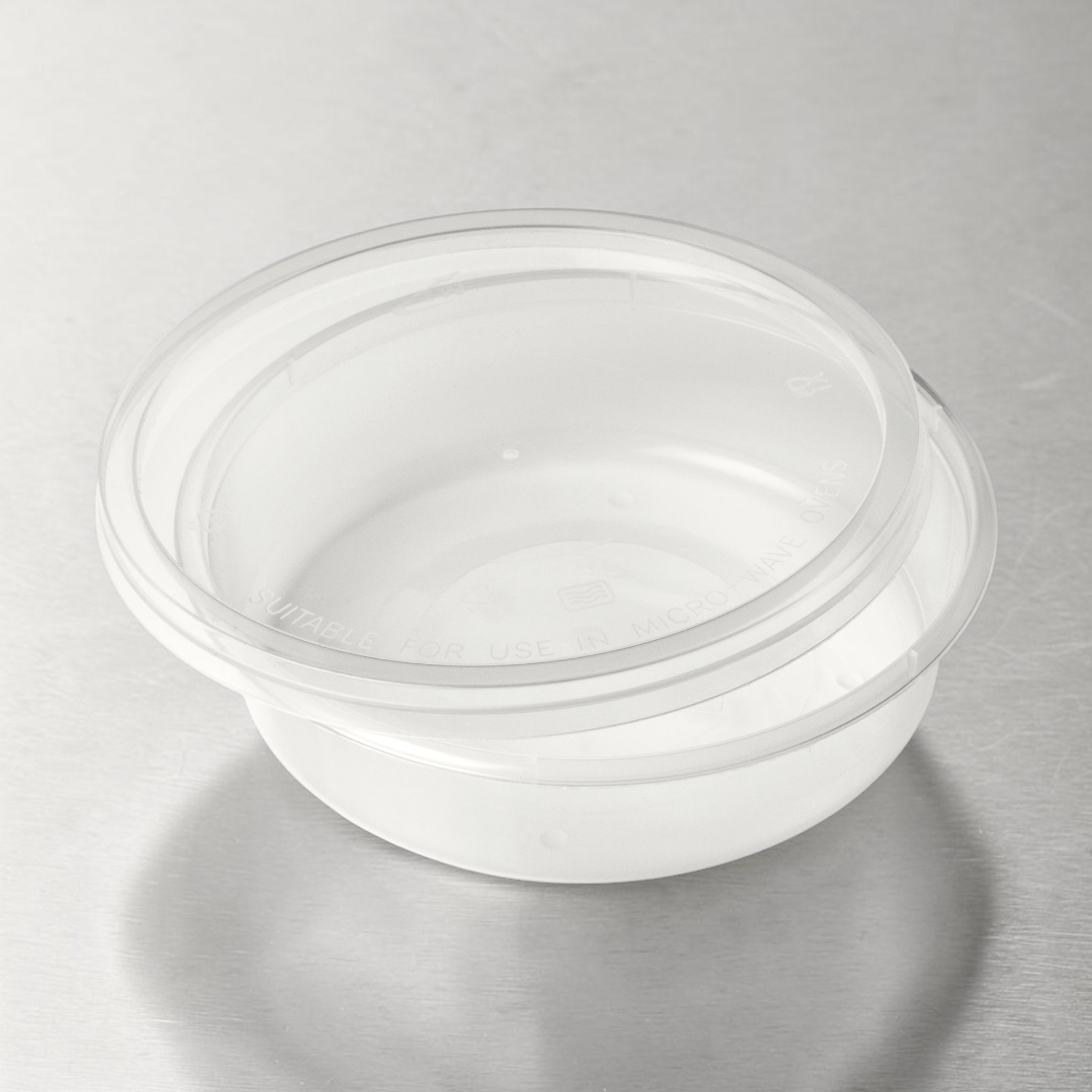 FK PP 8oz Round Container With Lid - Propus Packaging