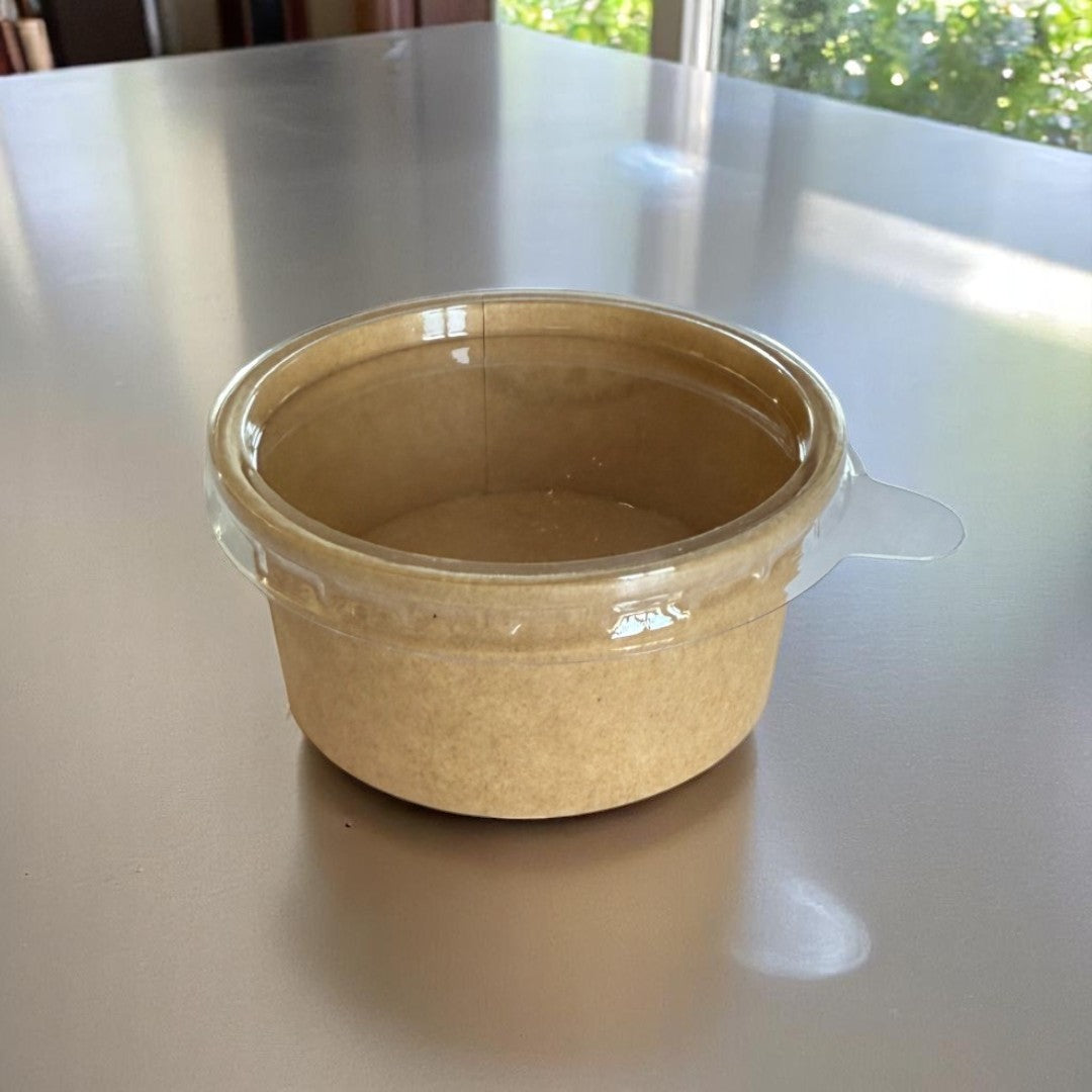 Grab N Go RPET Lid For 2oz/4oz Portion Pot With 2oz Pot - Propus Packaging