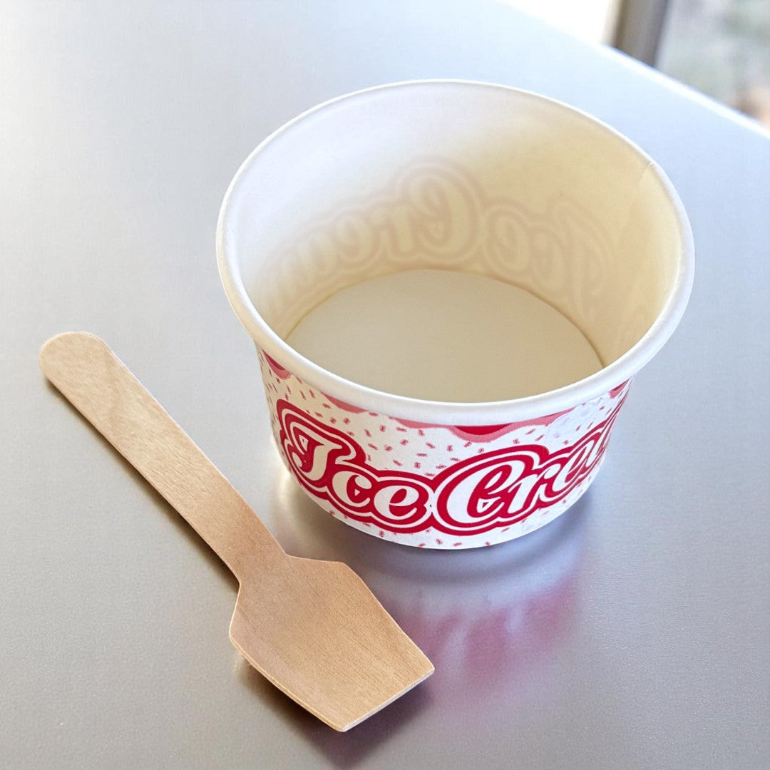 Grab N Go 3.5oz Ice Cream Tub With Print Overhead - Propus Packaging