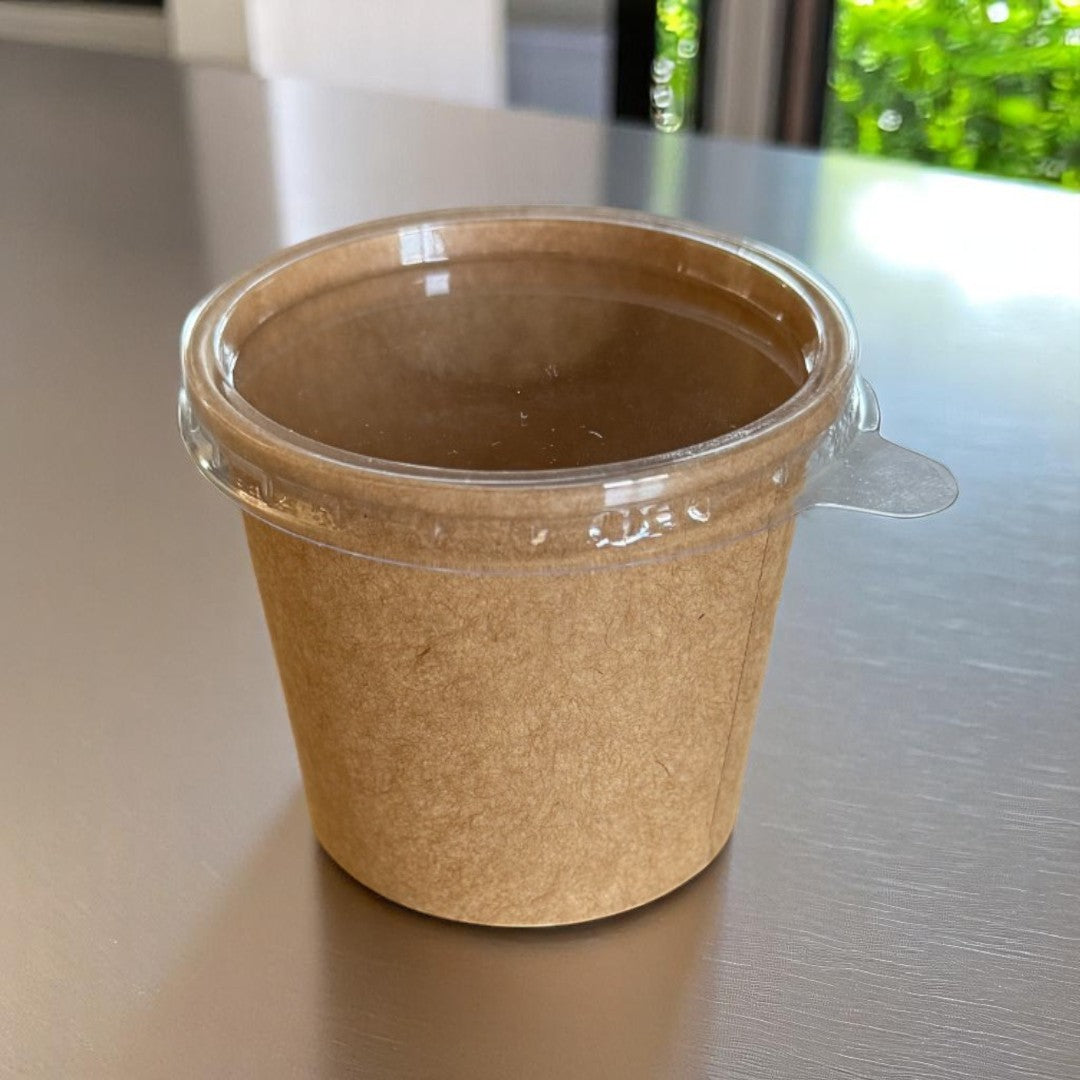 Grab N Go RPET Lid For 2oz/4oz Portion Pot With 4oz Pot - Propus Packaging