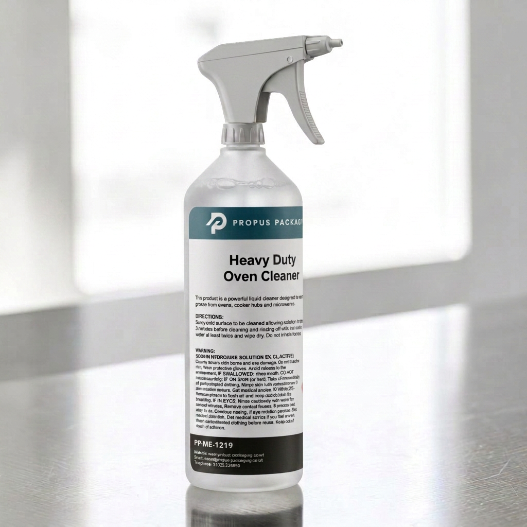 Heavy Duty Oven Cleaner 1L Trigger Bottle - Propus Packaging