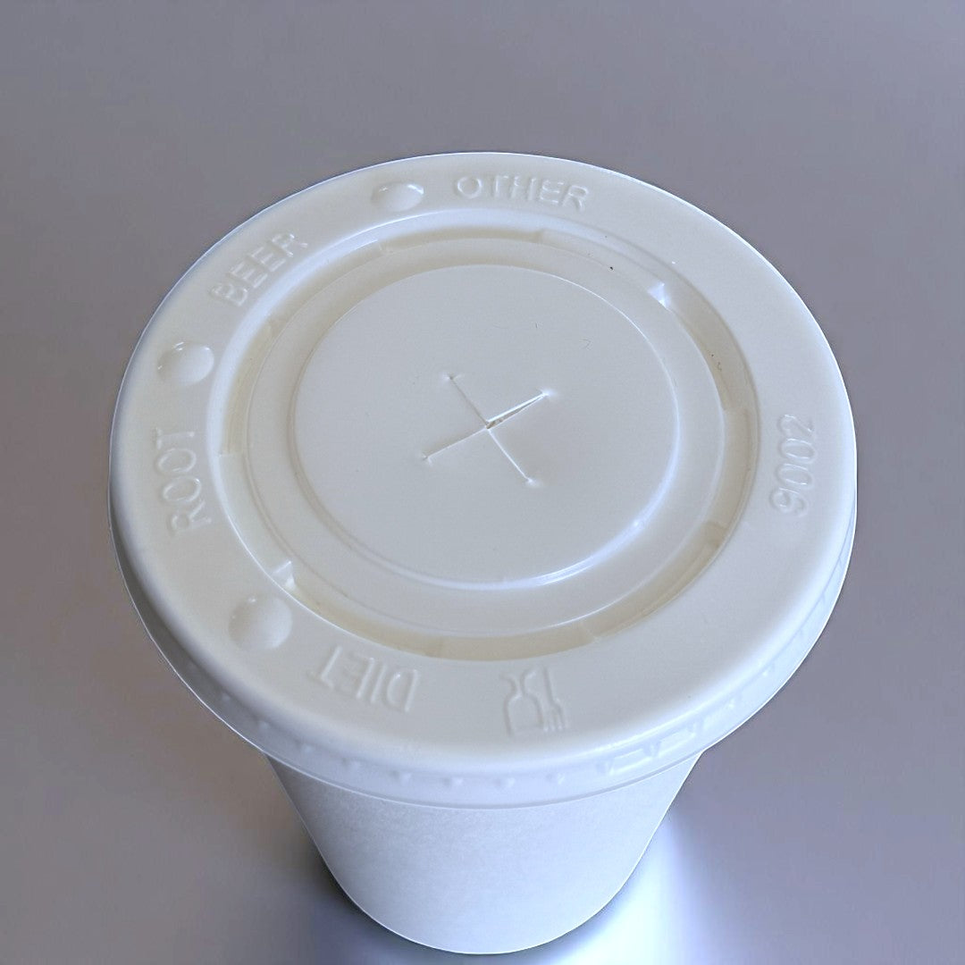 90mm Cup Lids With Straw Hole For 12oz/16oz Cup Top - Propus Packaging
