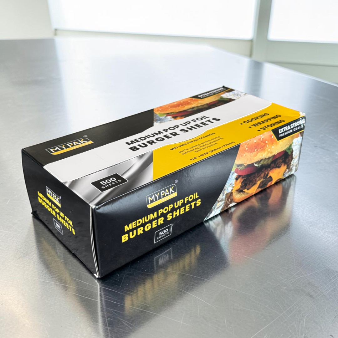 Pop-Up Pre-Cut Foil Sheets 270x300mm Box - Propus Packaging