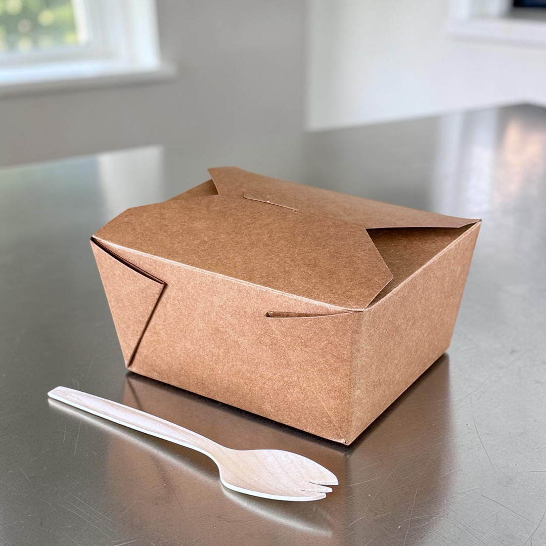 Kraft 800ml Deli Meal Box No.1 - Propus Packaging