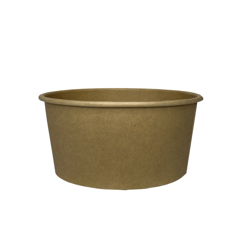 Kraft 8oz Round Tub Container - Propus Packaging