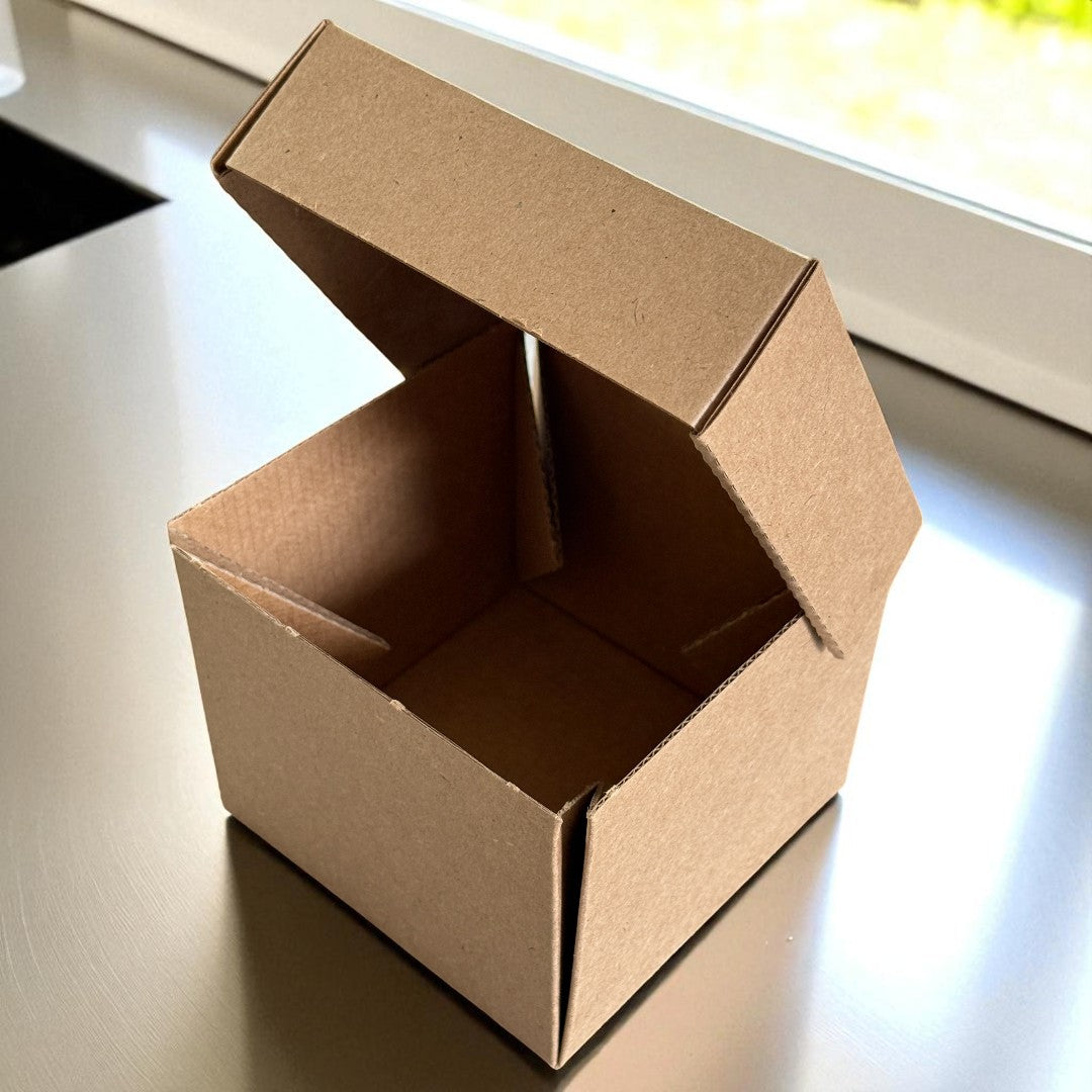 Kraft Gourmet Burger Box 122x122x102mm - Propus Packaging