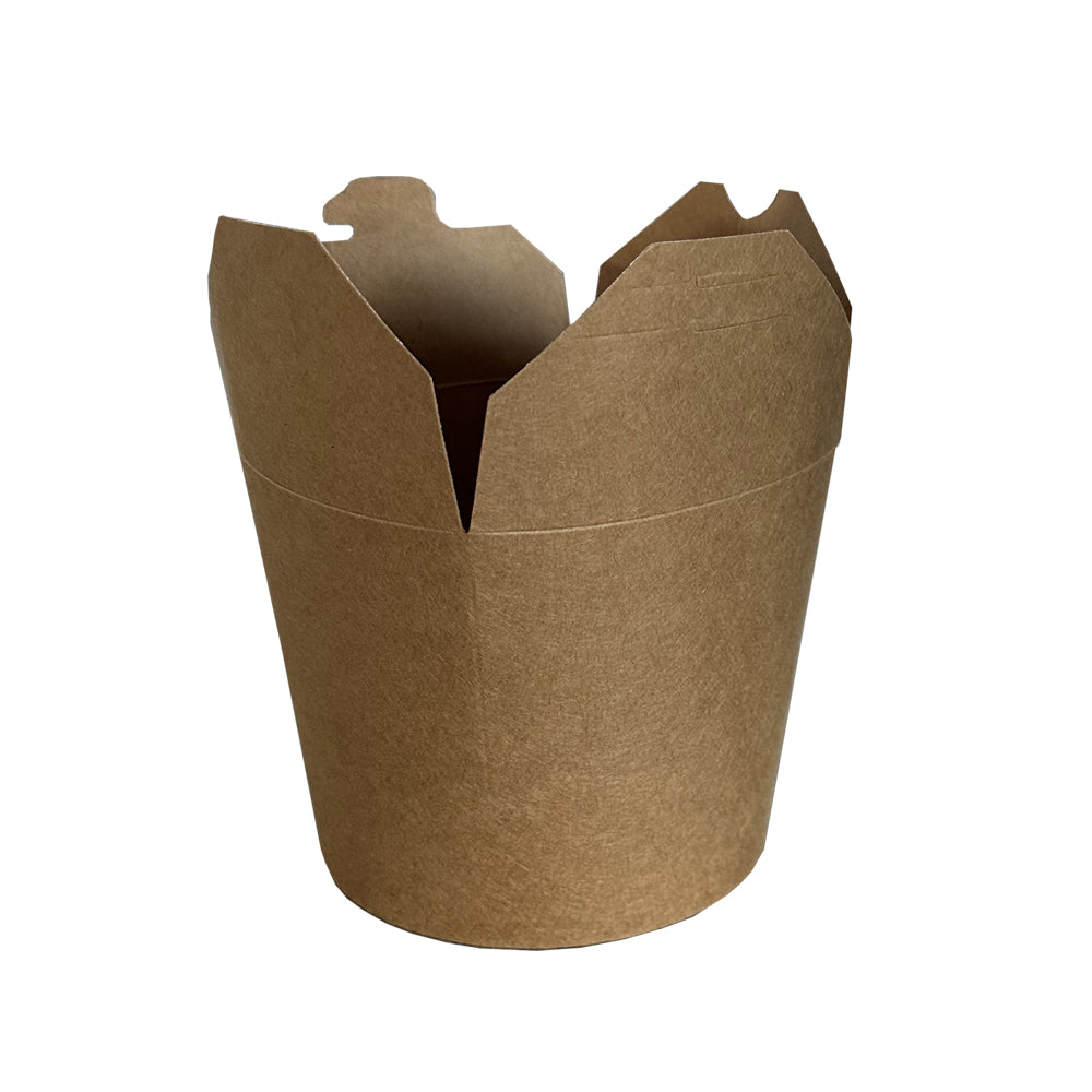 Kraft 16oz Round Noodle Box Pack 500 - Propus Packaging