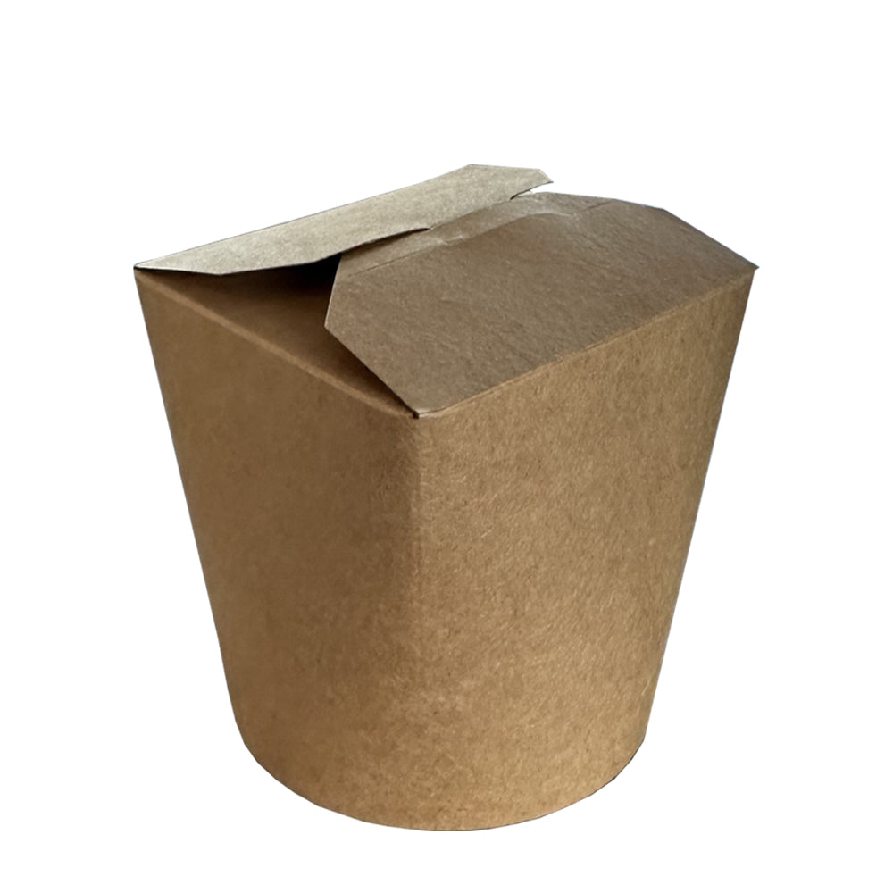 Kraft 32oz Round Noodle Box Pack 500 - Propus Packaging
