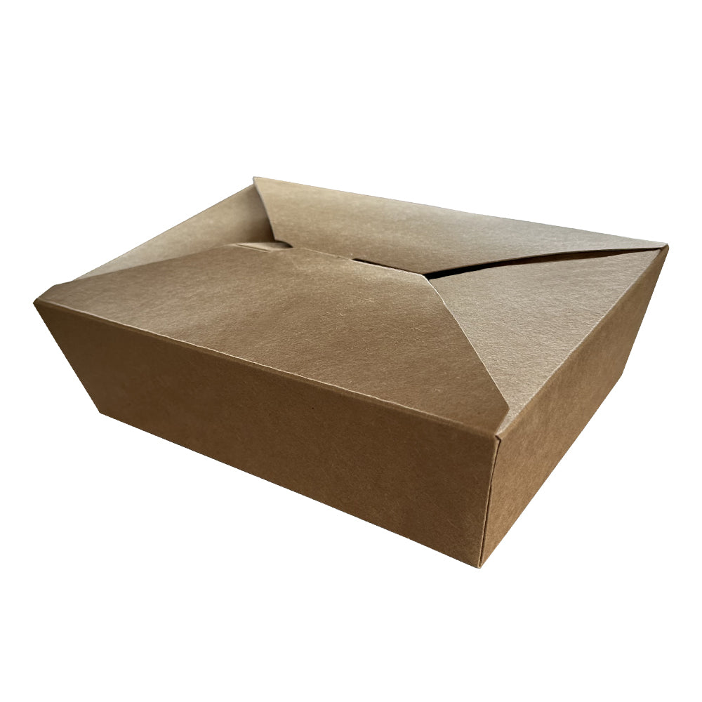 Kraft 2000ml Deli Meal Snack Box No.3 Pack 200 - Propus Packaging