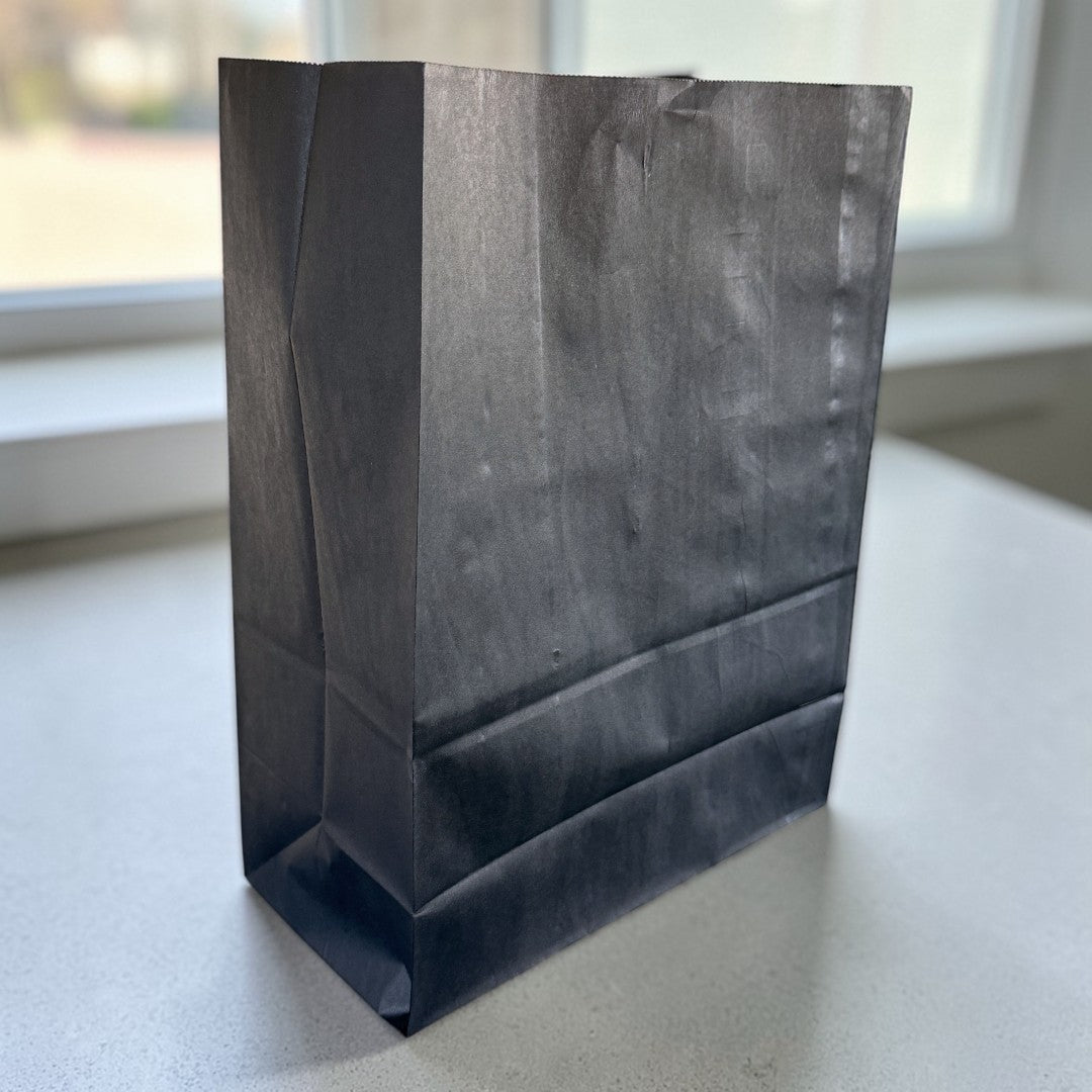 Large Black Grab Bag 320x170x435mm Open - Propus Packaging