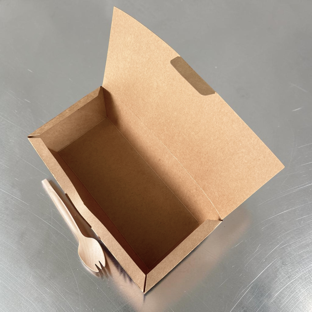 Large Kraft Meal Box Inside - Propus Packaging