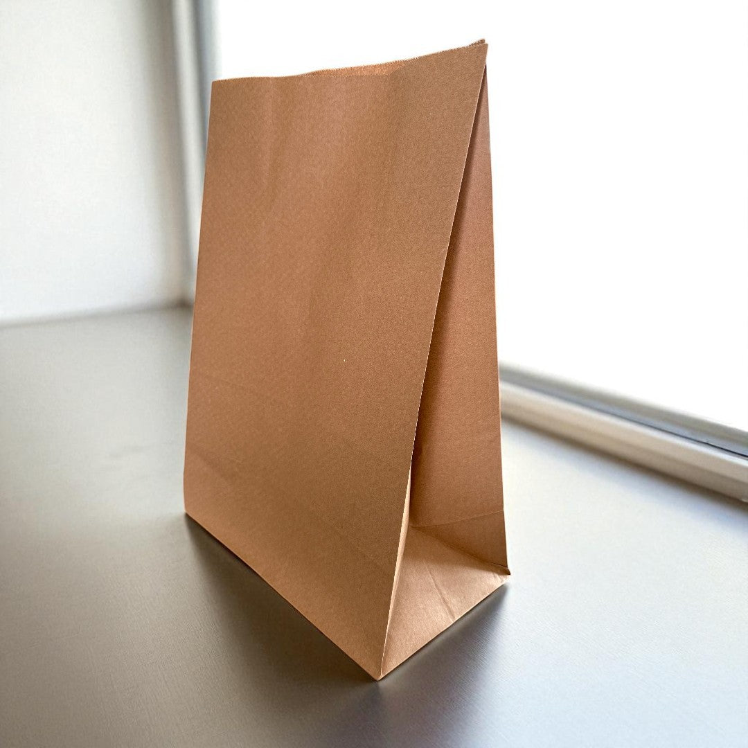 Large Kraft Paper Grab Bag 320x170x450mm - Propus Packaging