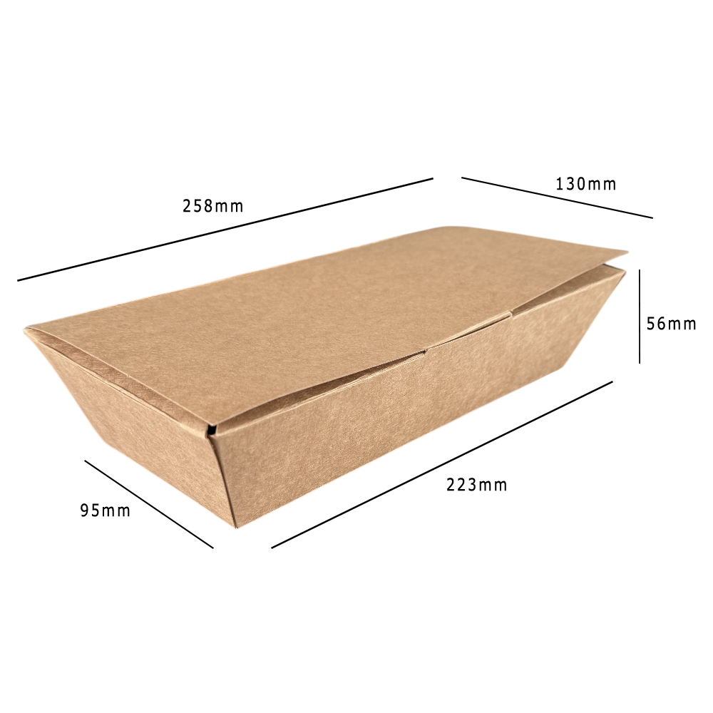Large Kraft Meal Box Dimensions - Propus Packaging