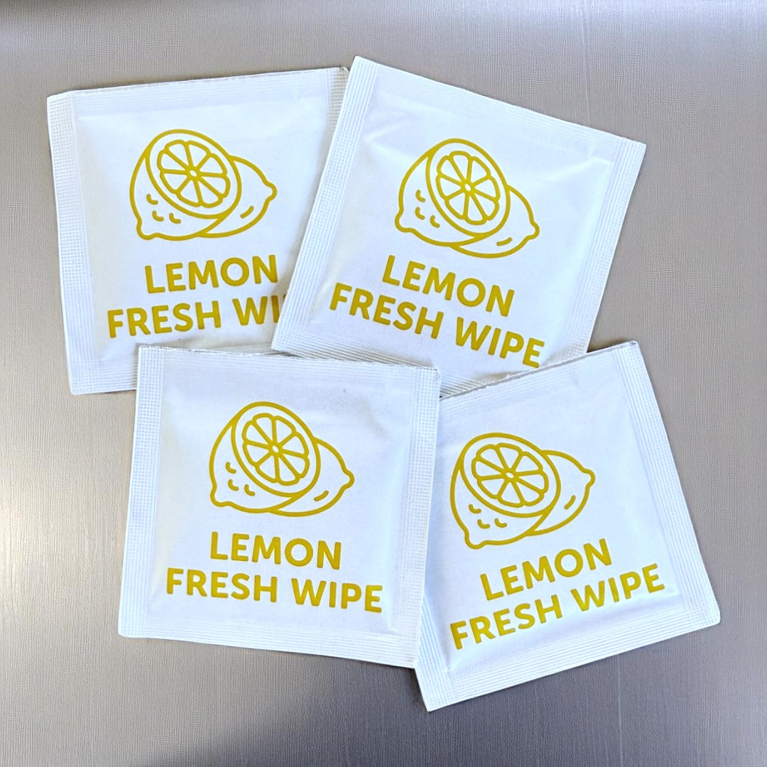 Lemon Fresh Wipe Sachets Overview - Propus Packaging