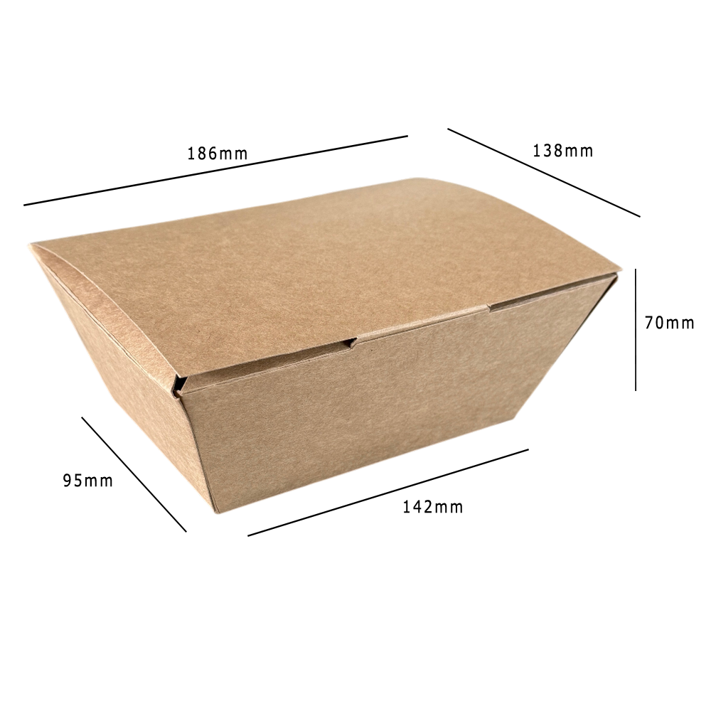 Medium Kraft Meal Box Dimensions - Propus Packaging