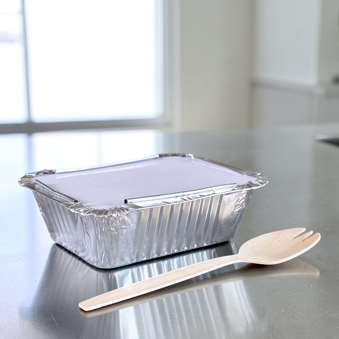 No.1 Aluminium Foil Container With Foil Lined Poly Board Lid - Propus Packaging