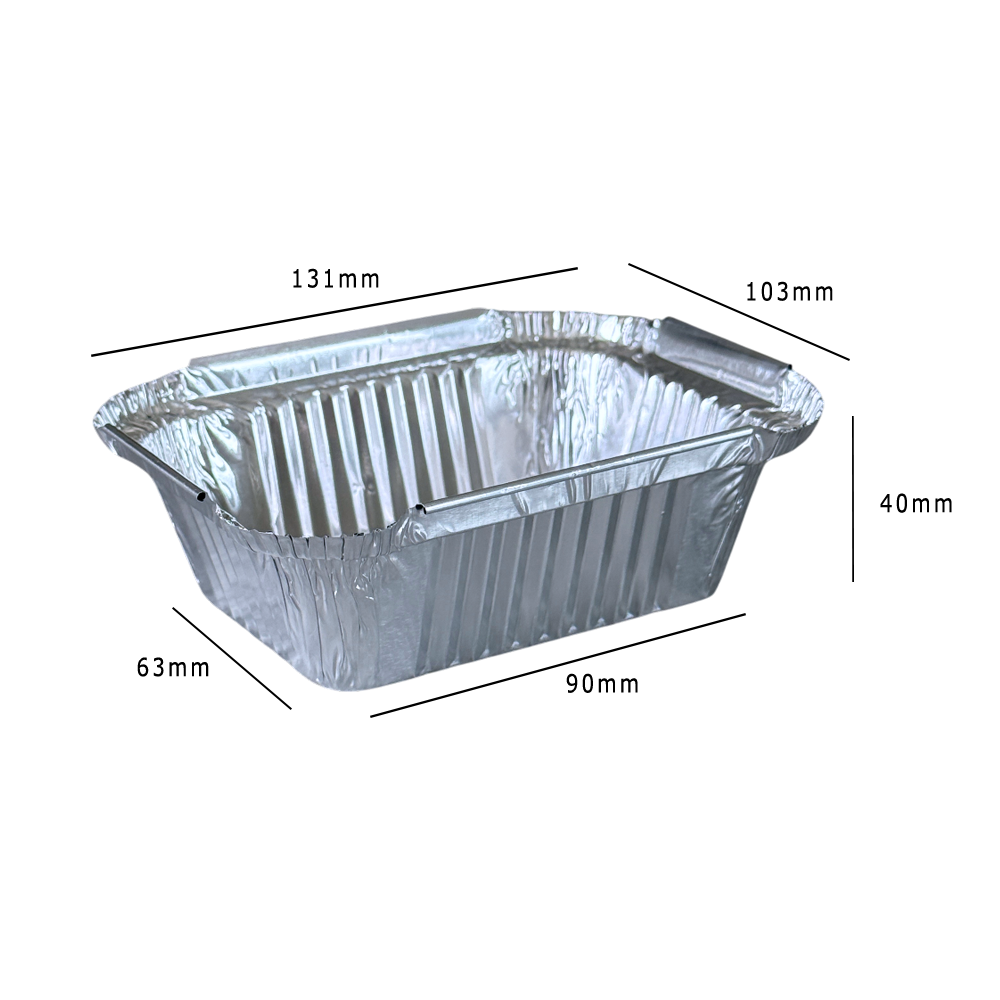 No.1 Aluminium Foil Container 300ml Dimensions - Propus Packaging
