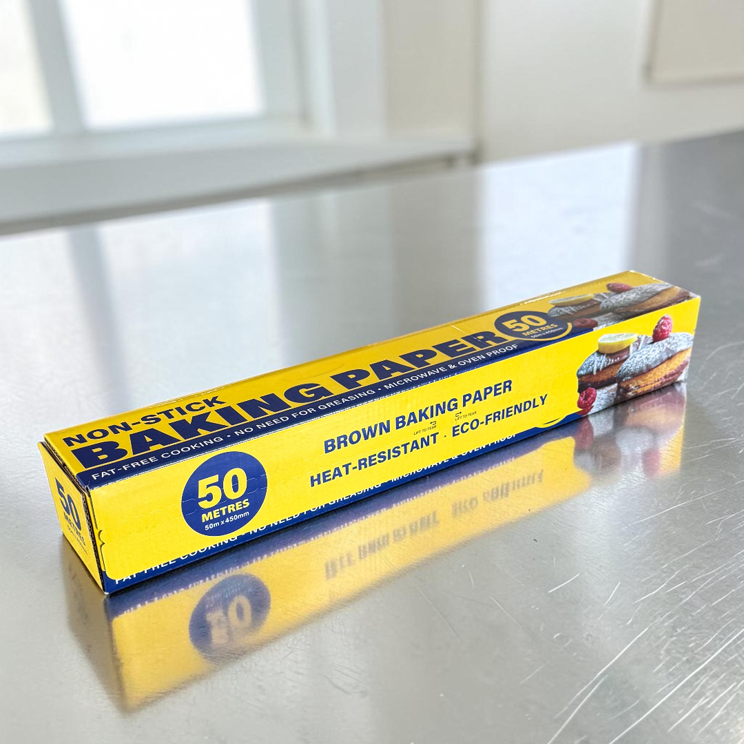 Catering Roll Baking Paper 450mm x 50m 38GSM Side - Propus Packaging