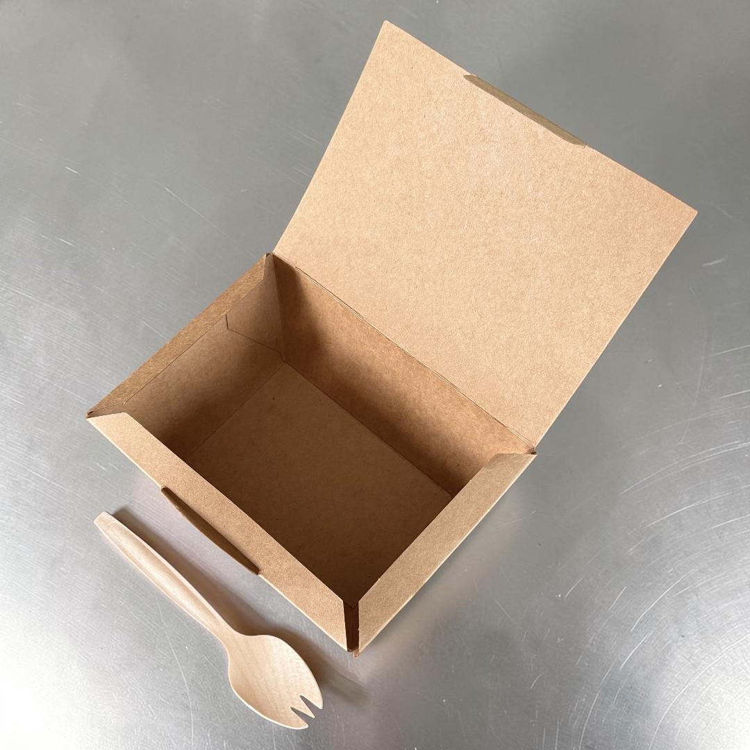 Small Kraft Meal Box Inside - Propus Packaging