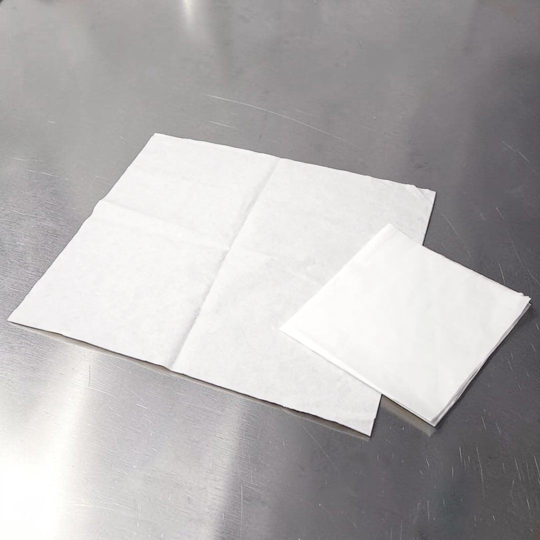 White 1-Ply Paper Napkin 30x30cm Open - Propus Packaging