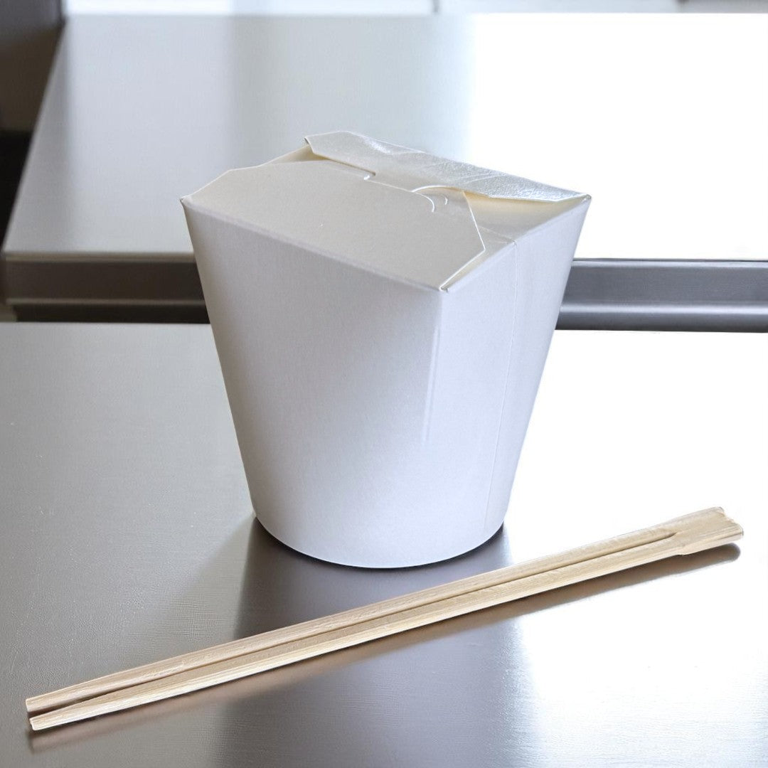 White 16oz Round Noodle Box - Propus Packaging