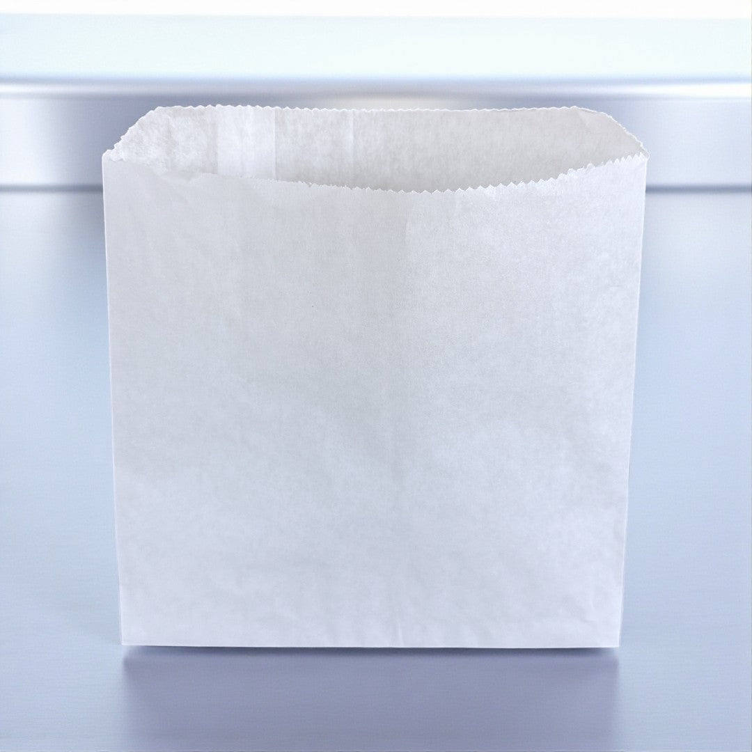 White Greaseproof Paper Bag 7X7 - Propus Packaging