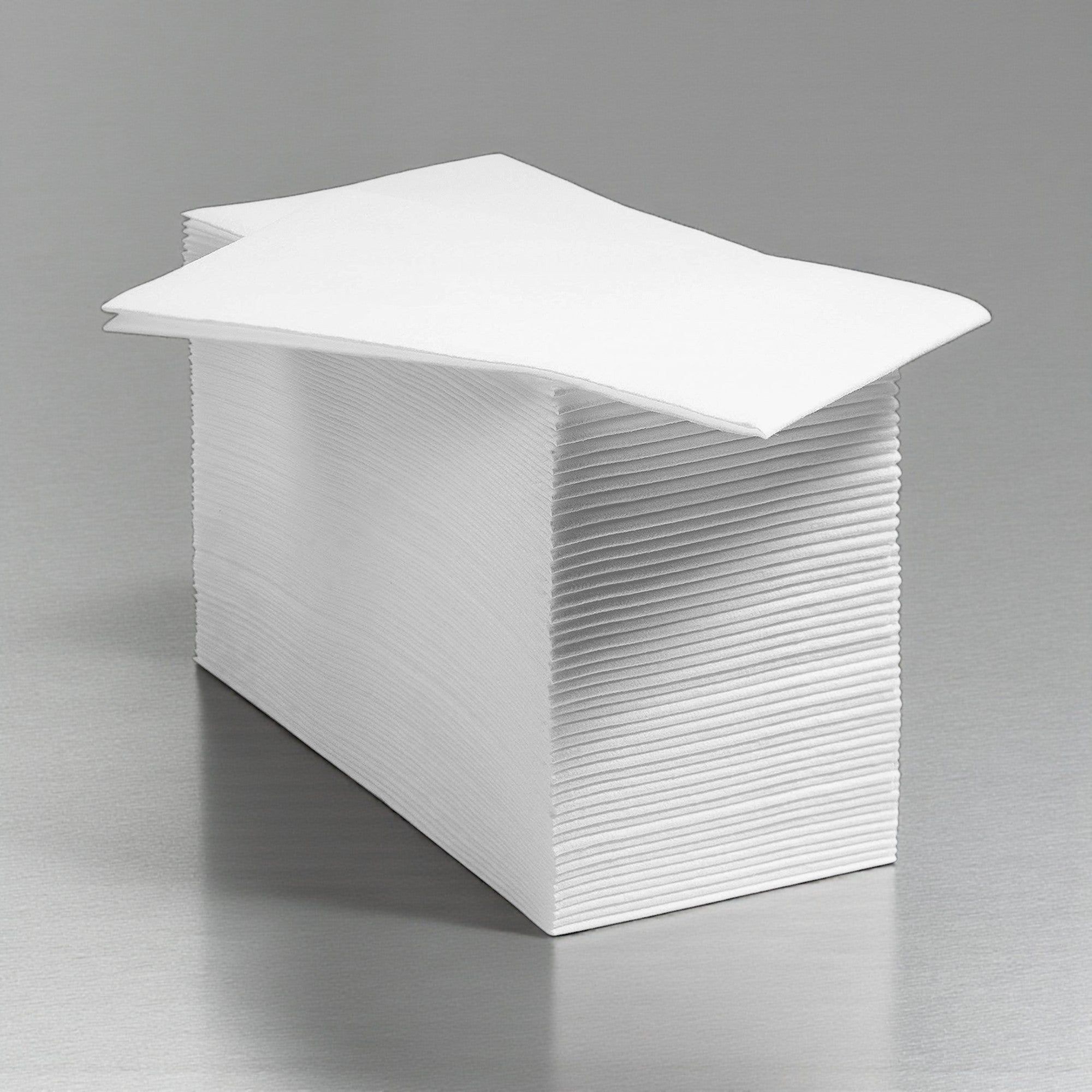 White 2-Ply Paper Napkin 40x40cm 8 Fold Stacked - Propus Packaging
