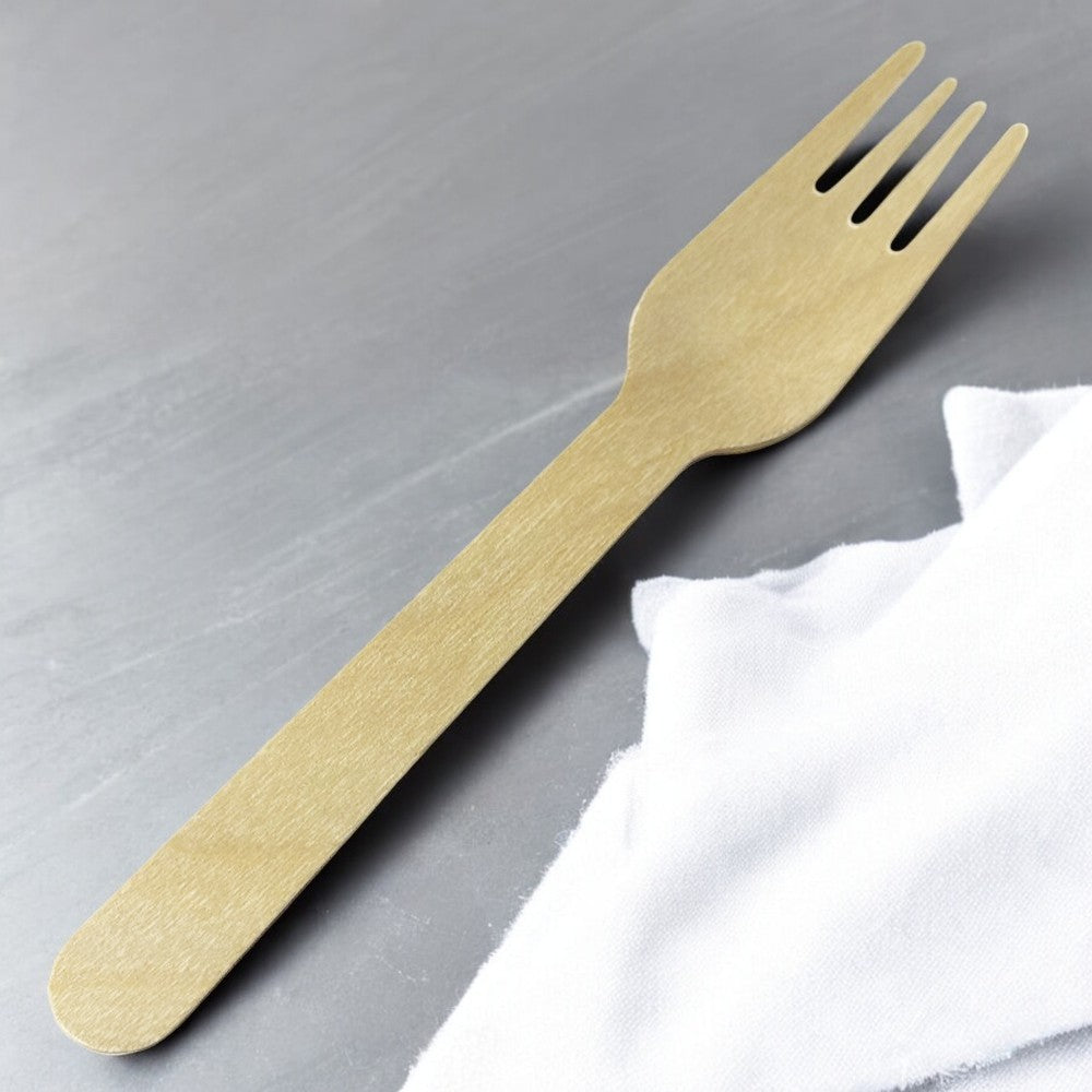 Wooden Takeaway Forks Pack 1000 - Propus Packaging