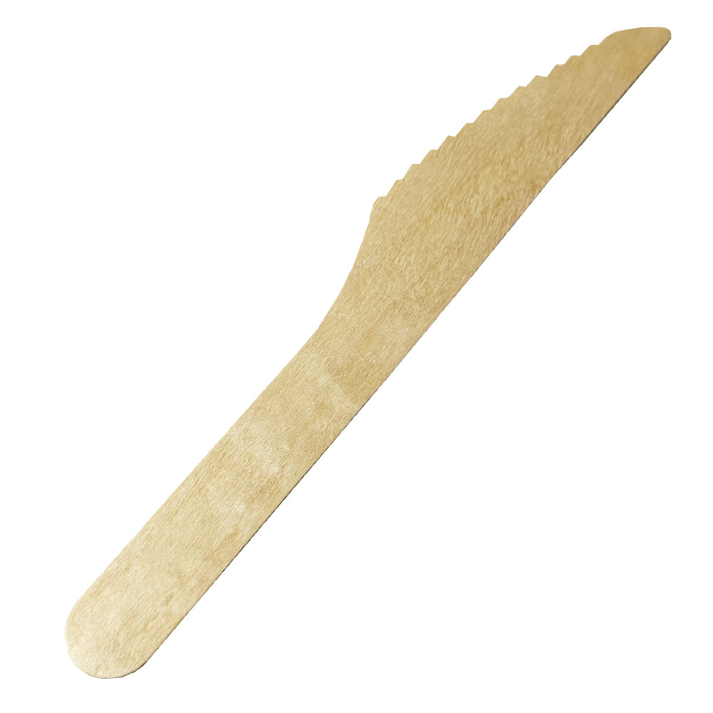 Wooden Takeaway Cutlery Knife Pack 1000 - Propus Packaging